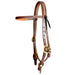 Teskey's Browband w/Quick Change Bit Ends Tack - Headstalls Teskey's Heavy Oil