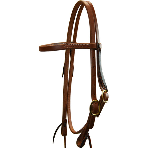 Teskey's Heavy Oil Browband Headstall Tack - Headstalls Teskey's   