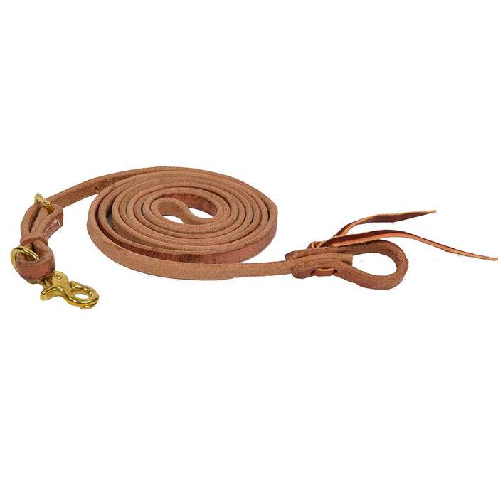 Teskey's Adjustable Roping Rein Tack - Reins Teskey's 1/2" Light Oil 