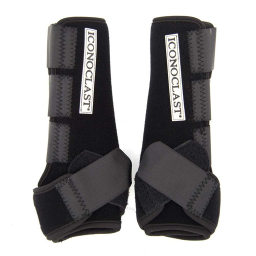 Iconoclast Orthopedic Sport Boots Tack - Leg Protection Iconoclast S Black Front
