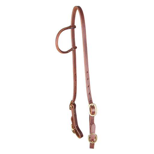 Teskey's One Ear Headstall w/Buckle Ends Tack - Headstalls Teskey's Heavy Oil