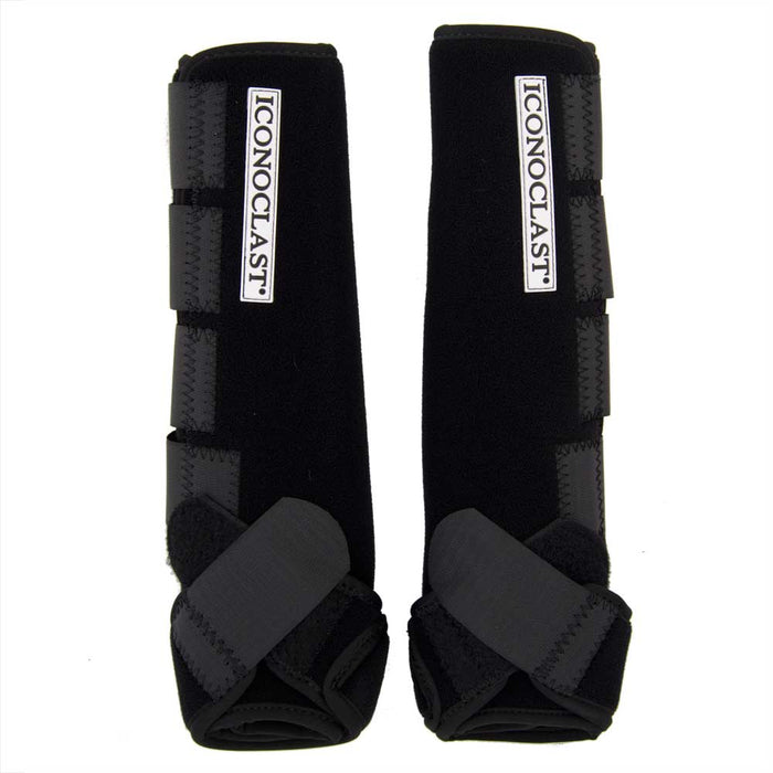 Iconoclast Extra Tall Sport Boots Tack - Leg Protection Iconoclast M Black
