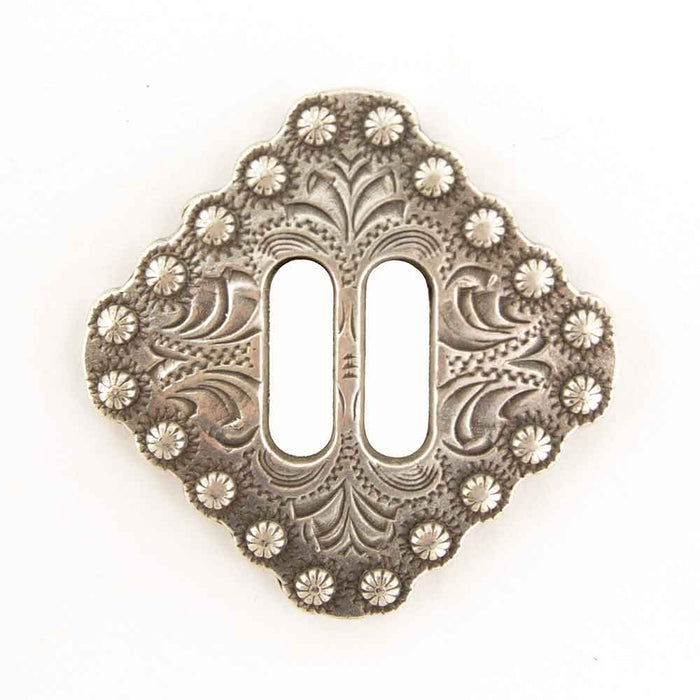 Diamond Berry Slotted Tack - Conchos & Hardware MISC   