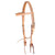 Teskey's All Roughout Browband Headstall Tack - Headstalls Teskey's Light Oil  