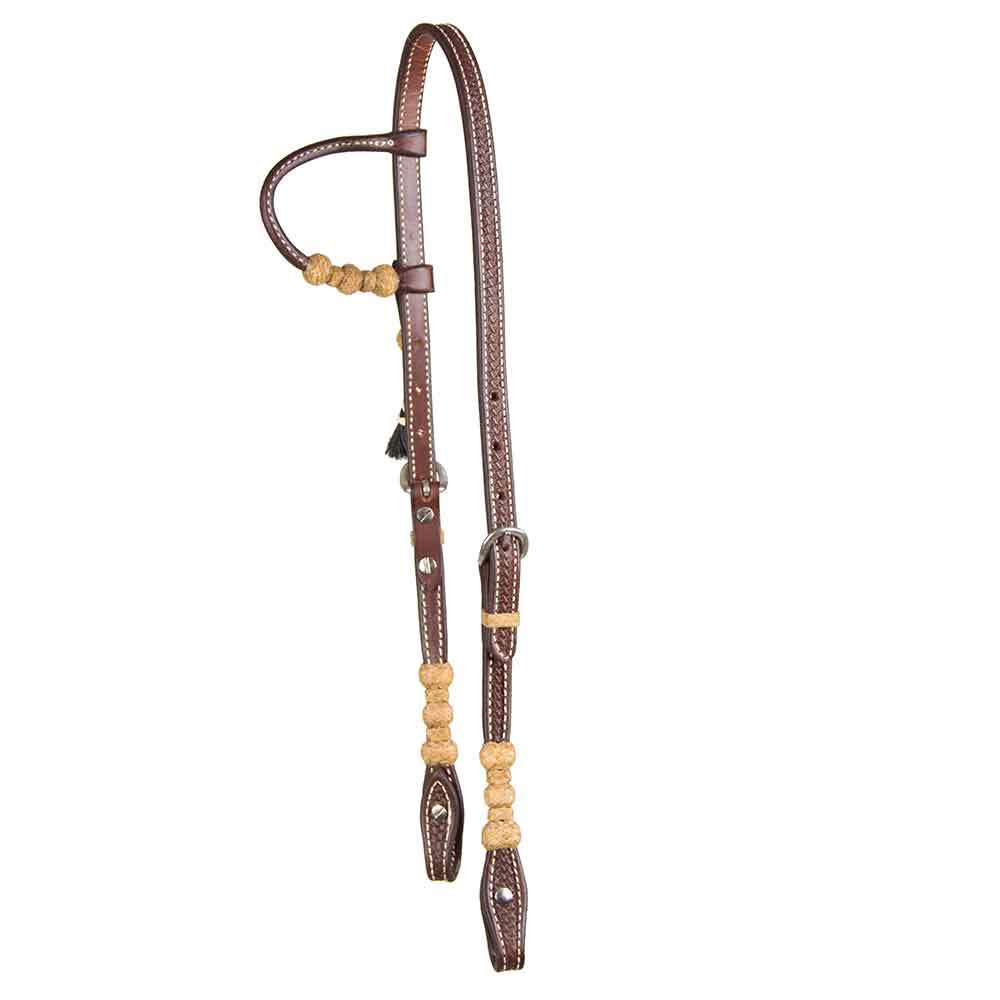ANDAASH Parts Mel Teddy (One side 製品) Stamped One Ear Headstall with Iron Buckle Set – Texas Saddlery