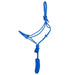Mustang Foal and Yearling Rope Halter with Lead Tack - Halters & Leads Mustang Foal Blue