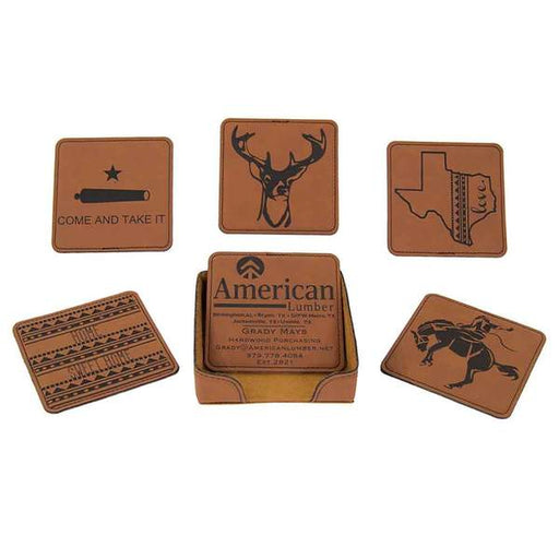 Teskey's Customizable Coasters Customs & Awards - MISC Teskey's RAWHIDE