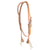 One Ear Headstall with Throat Latch Tack - Headstalls Teskey's Natural  