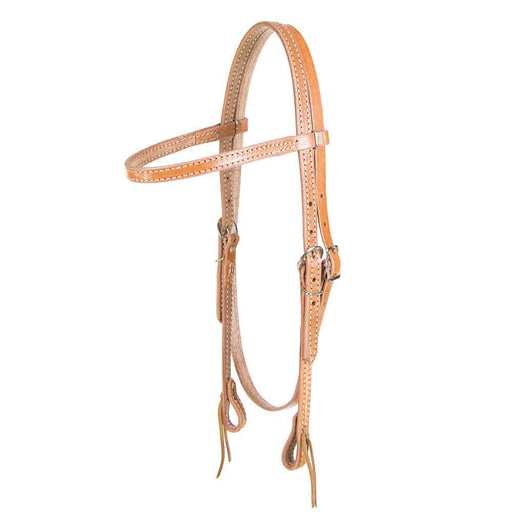 Light Oil Browband Headstall Tack - Headstalls Teskey's   
