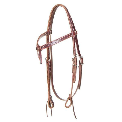 Latigo Crossover Browband Headstall Tack - Headstalls Teskey's