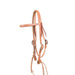 Teskey's Browband Headstall w/Rattlesnake Bit Ends Tack - Headstalls Teskey's