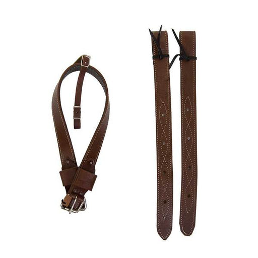 Teskey's Flank Cinch Assembly Tack - Cinches Teskey's Heavy Oil 1 3/4"