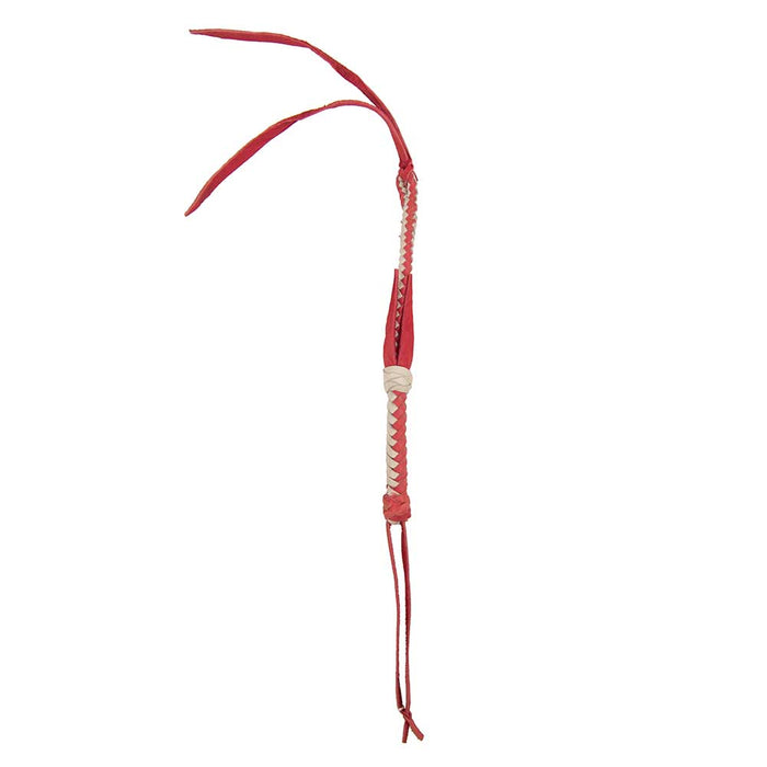 Cowboy Collection Braided Leather Quirts Tack - Whips, Crops & Quirts Cowboy Collection   