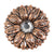 Copper Sunflower Concho Tack - Conchos & Hardware - Conchos MISC   