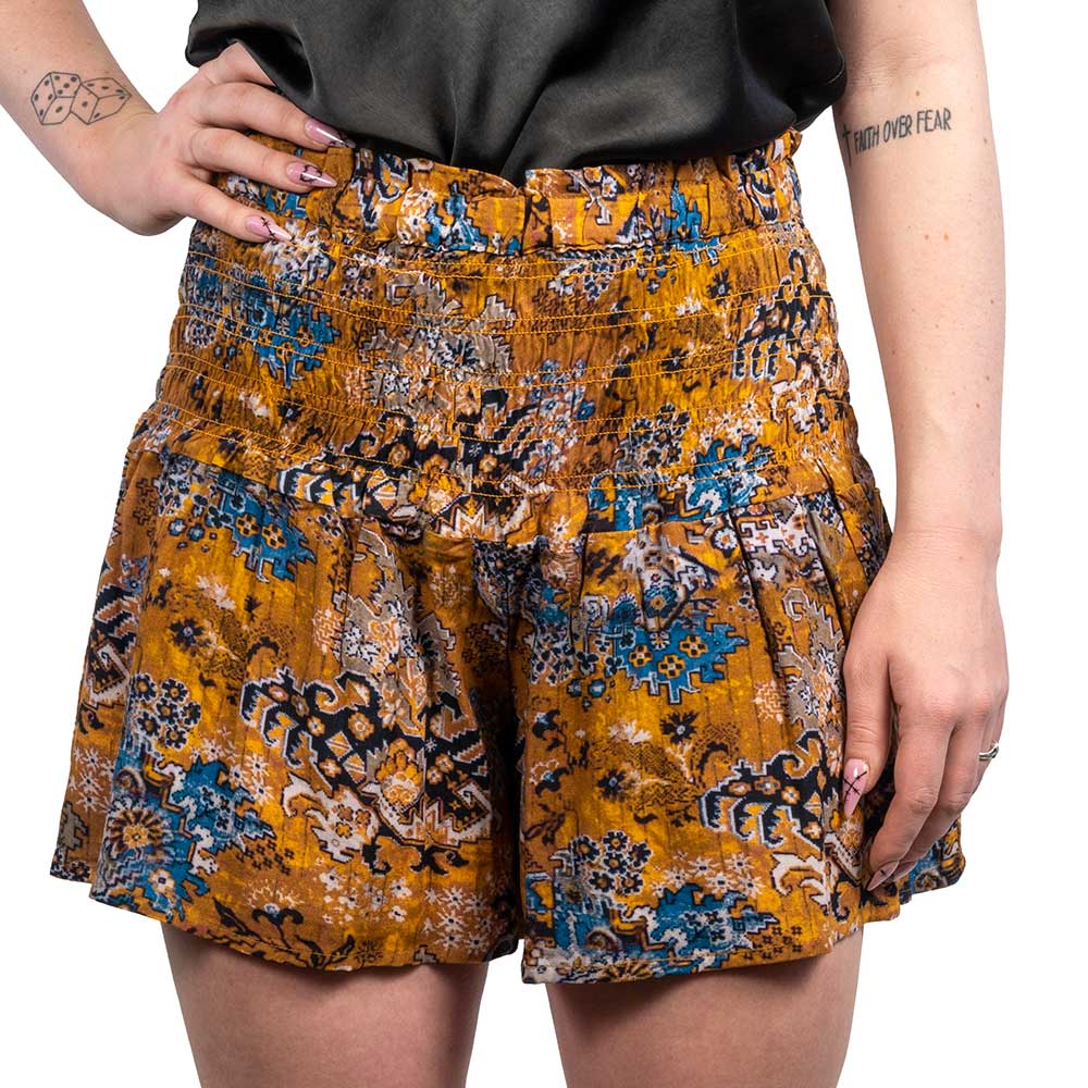 Dylan Talia Golden Print Skort- FINAL SALE WOMEN - Clothing - Skirts Dylan   