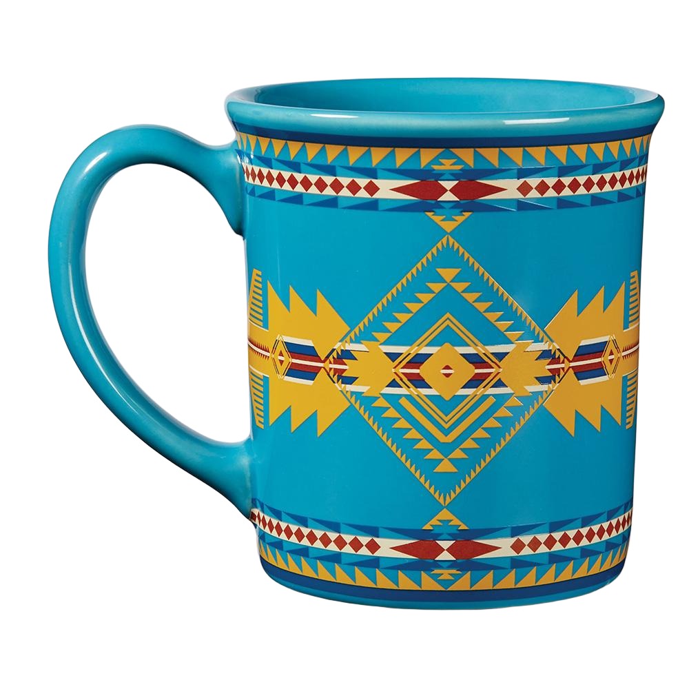 Pendleton Eagle Gift Turquoise Mug HOME & GIFTS - Tabletop + Kitchen - Drinkware + Glassware Pendleton   