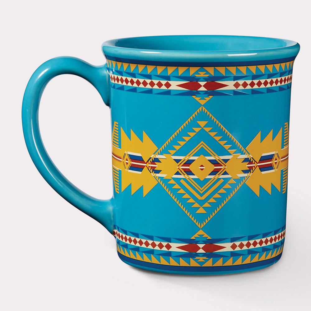 Pendleton Eagle Gift Turquoise Mug HOME & GIFTS - Tabletop + Kitchen - Drinkware + Glassware Pendleton   