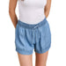 Elastic Drawstring Denim Short WOMEN - Clothing - Shorts Staccato   