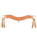 Teskey's Floral Tripping Collar with Buckstitching Tack - Breast Collars Teskey's Light Oil  