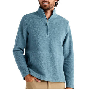 Free Fly 1/4 Zip Bamboo Sherpa Fleece Pullover MEN - Clothing - Pullovers & Hoodies Free Fly Apparel   