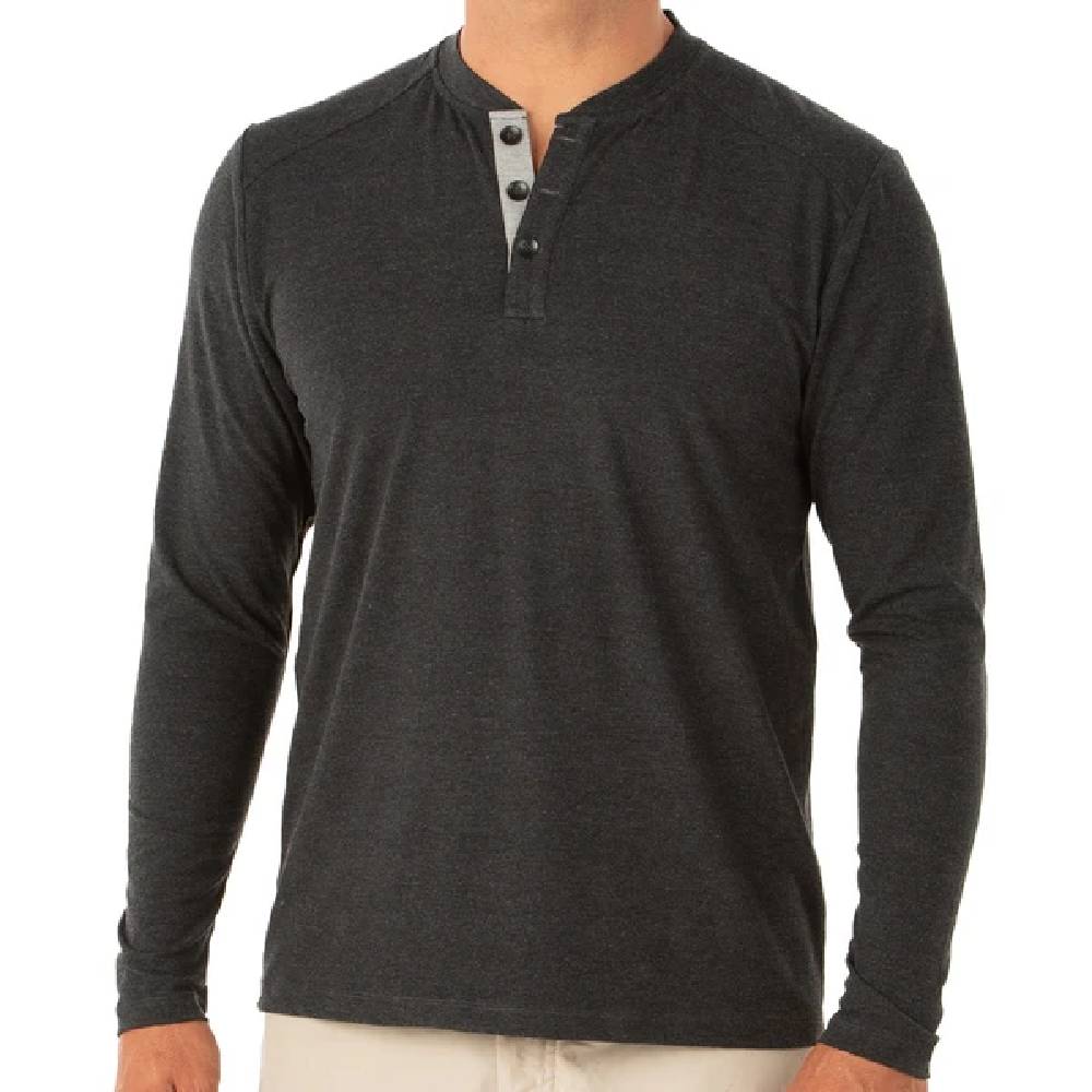 Free Fly Bamboo Flex Henley MEN - Clothing - T-Shirts & Tanks Free Fly Apparel   