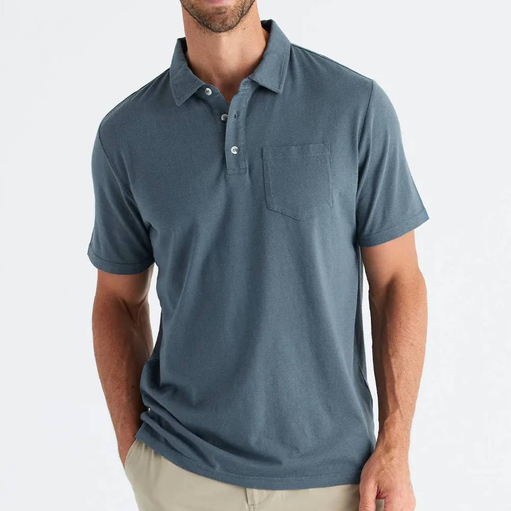 Free Fly Men's Bamboo Heritage Polo Shirt MEN - Clothing - Shirts - Short Sleeve Shirts Free Fly Apparel   