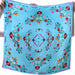 Fringe Scarves "Fiesta" Shorty Scarf - Multiple Colors ACCESSORIES - Additional Accessories - Wild Rags & Scarves Fringe Scarves Turquoise  