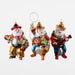 Glass Cowboy Santa Ornament HOME & GIFTS - Home Decor - Seasonal Decor One Hundred 80 Degrees   