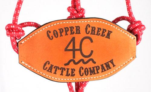 Trophy Bronc Nose Rope Halter #22 Customs & Awards - Halters Teskey's