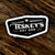 Teskey's Hat Bar Black/White TESKEY'S GEAR - Stickers Sticker Mule   