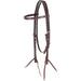 Martin Saddlery 5/8" Doubled & Stitched Browband Headstall Tack - Headstalls Martin Saddlery   