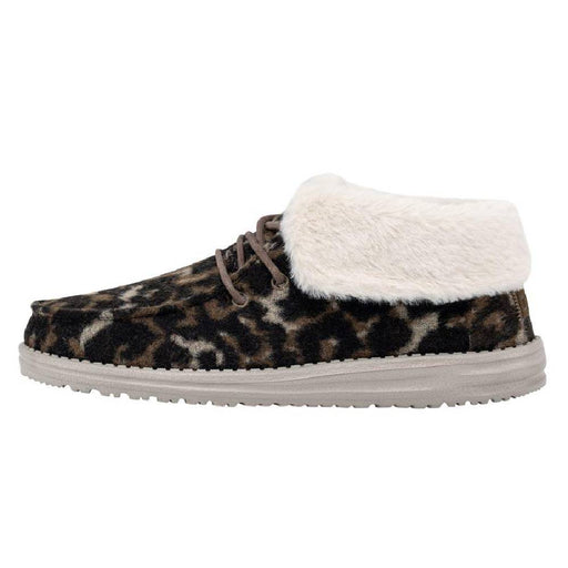 Hey Dude Britt - Abstract Tan Leopard WOMEN - Footwear - Casuals Hey Dude   