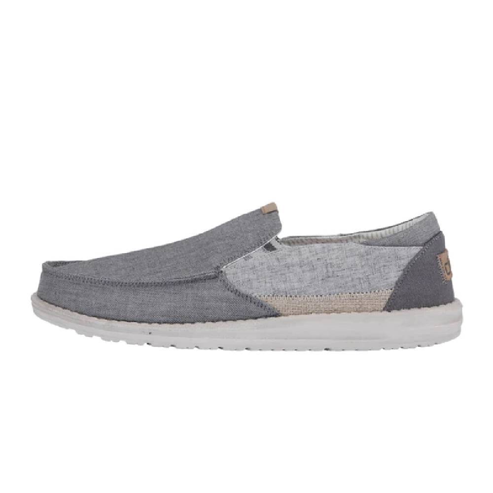 Hey Dude Wendy - Casual Women's Shoes - Color Chambray Braid Grey