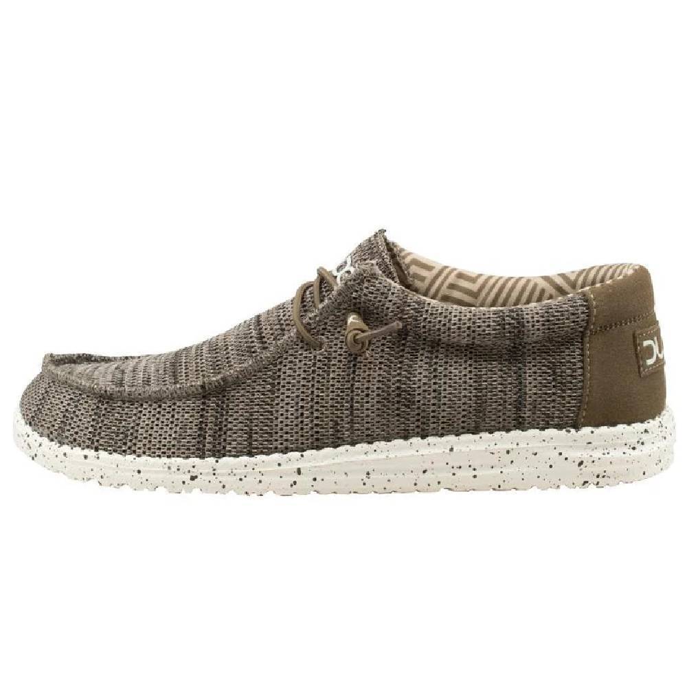 Hey Dude Men's Wally Sox Brown MEN - Footwear - Casual Shoes HEY DUDE   