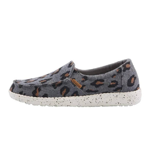 Hey Dude Misty - Charcoal Cheetah WOMEN - Footwear - Casuals Hey Dude   