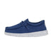 Hey Dude Youth Wally Slub Canvas - True Blue KIDS - Footwear - Casual Shoes Hey Dude   