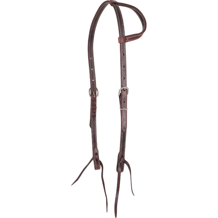 Martin Saddlery 5/8" Doubled & Stitched One Ear Headstall Tack - Headstalls Martin Saddlery   