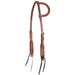 Martin Saddlery Rope Border and Dots One Ear Headstall Tack - Headstalls Martin Saddlery   