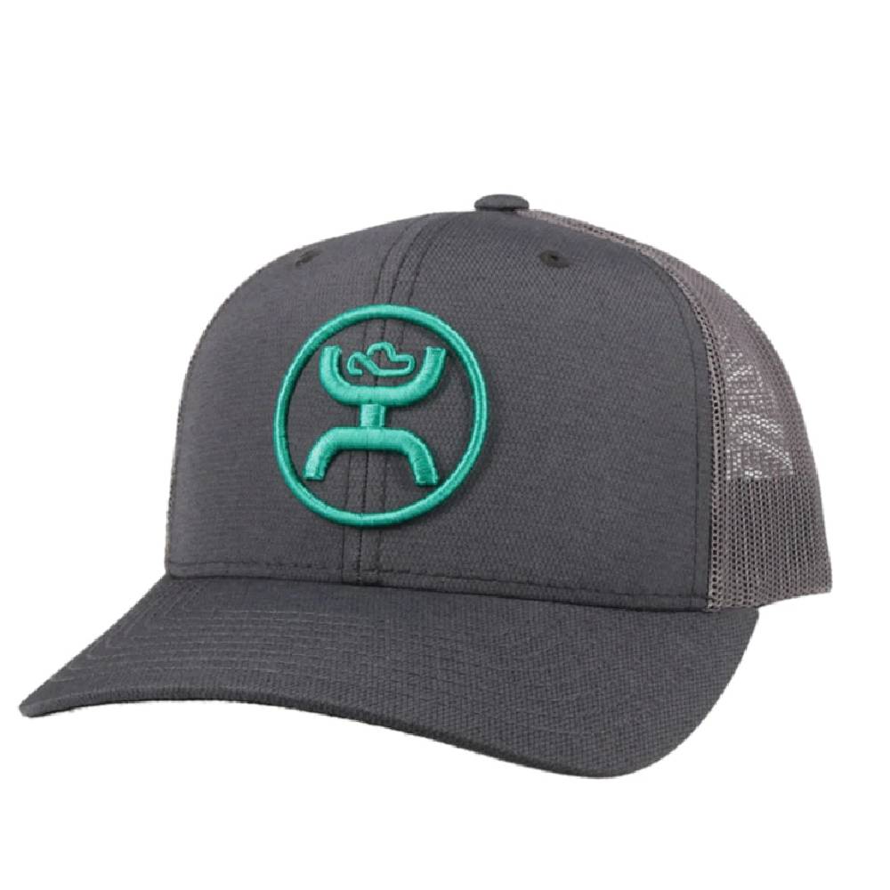 Hooey "O Classic" Grey Trucker Cap - FINAL SALE HATS - BASEBALL CAPS Hooey   