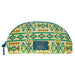 Hooey Small Make Up Bag - Cream/Teal Print ACCESSORIES - Luggage & Travel - Cosmetic Bags Hooey   