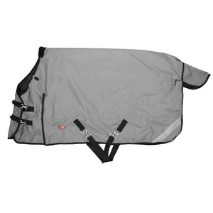 Teskey's 1200D Waterproof Sheet Tack - Blankets & Sheets Teskey's Grey 81" 