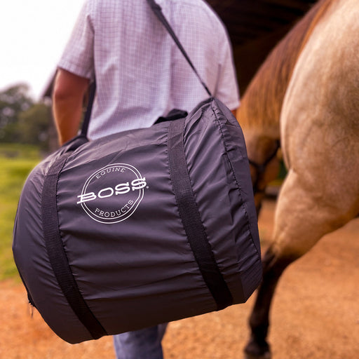 Boss Equine Collapsible Water Bucket for Horses Barn - Buckets & Hangers Boss Equine Products