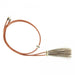 Leather & Horsehair Tassel Stampede Hatband - Brown HATS - HAT RESTORATION & ACCESSORIES M&F Western Products   
