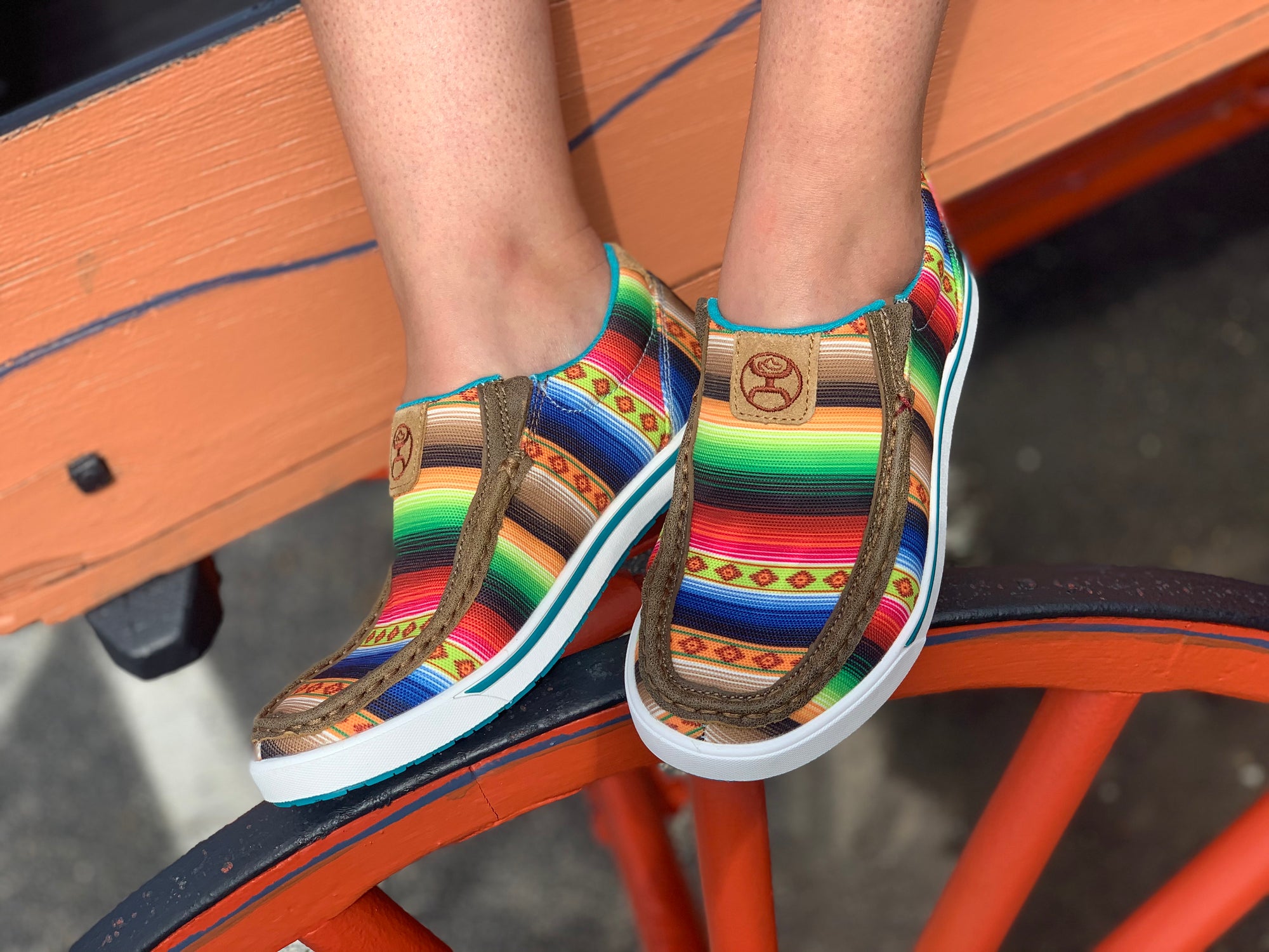 Twisted X Women’s Hooey Sunset Serape Slip On - FINAL SALE WOMEN - Footwear - Casuals Twisted X   