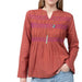 * Ivy Jane Smocked Front Top- FINAL SALE WOMEN - Clothing - Tops - Long Sleeved Ivy Jane