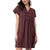 Uncle Frank Wine Time Dress WOMEN - Clothing - Dresses UNCLE FRANK   