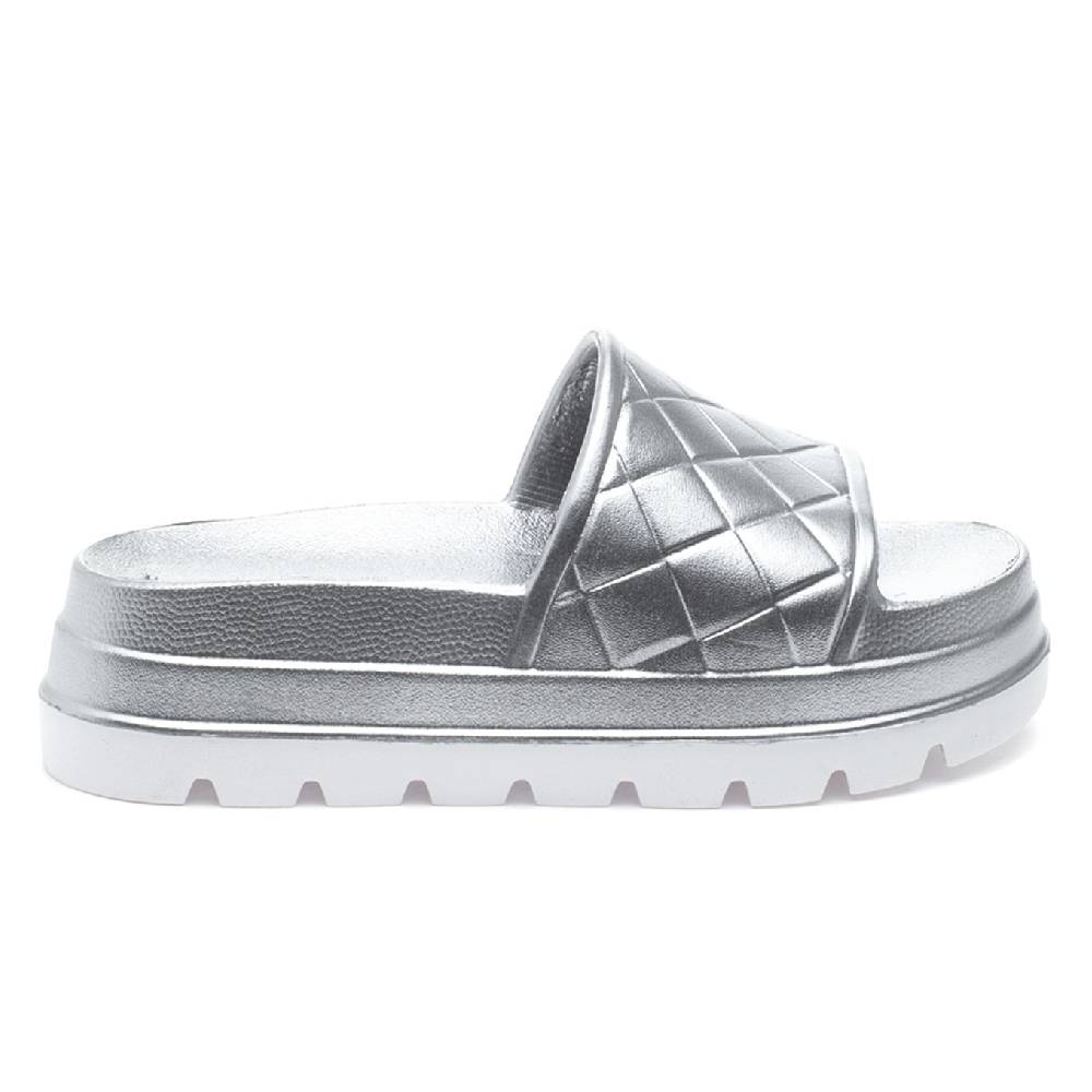 J/Slides Stud Eva Silver - FINAL SALE WOMEN - Footwear - Sandals JSlides   