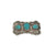 J. Alexander Mariposa Turquoise Pin WOMEN - Accessories - Jewelry - Pins & Pendants J. ALEXANDER RUSTIC SILVER   