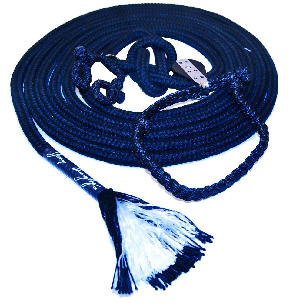 Jerry Beagley Deluxe Jerkline Package Tack - Ropes & Roping - Roping Accessories JERRY BEAGLEY Blue  