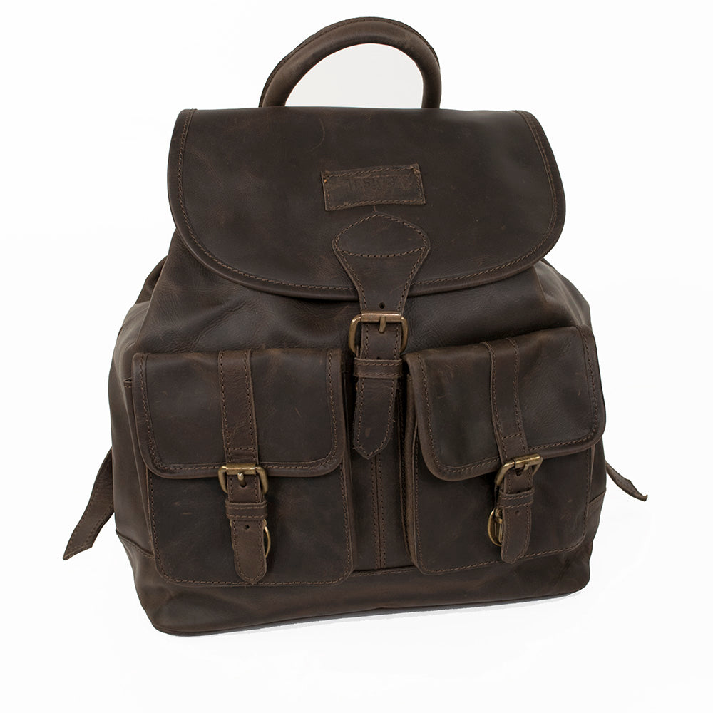 Leather Backpack ACCESSORIES - Luggage & Travel - Backpacks & Belt Bags Teskey's   